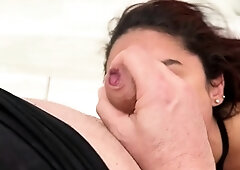 Allison Sweet - Swallowing milk like a pig