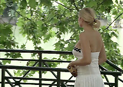 Bibi Fox & Daria Glower ebony tights fourway