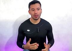 Colombian cramming a young Chilean's arse with milk