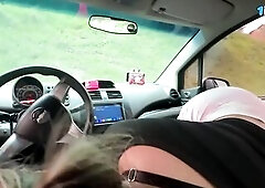 The hottest angel ever. Hot Colombian banging in the car.