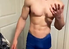 benitalia flex and cum