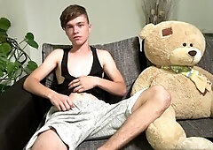 Solo boy, teen handjob, teen dick