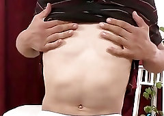 Erotic Tommy White jerks his stiff sausage