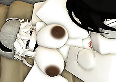 She is selling her body for Robux - Roblox 3D Porn Cartoon