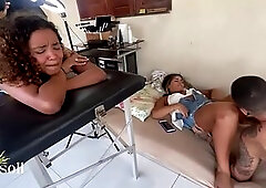 I went to pay the tattoo artist with a cashier's card and my angry ex sucked my ally's wang.