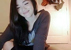 Teen Cute Italian Brunette Solo At