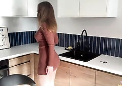 Thirsty neighbour desires my rod very badly GETS A GIANT FACIAL EJACULATION