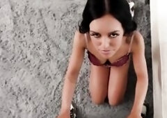 Shy Amateur Goes Mad for Her first Ebony Wang