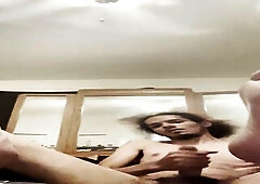 Biggest jizz flow with my feet up