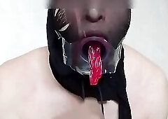 A little mischief with a used condom