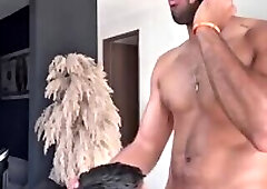 my slave serving me
