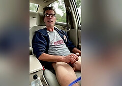 Love Jacking Off In My Car In These Sexy Blue Undies