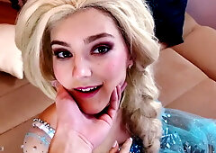 Elsa Has Been Fucked Like a Slut - Frozen 2 Cosplay by