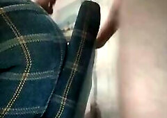 Humping off and Toying to a Sweet Cum