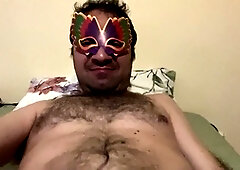 Uncut cumshot hairy, wild daddy bear, hairy belly cum