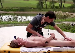 Boys In Shorts Massage Sex Outdoors