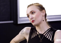 Redhead Belle Claire Has Her Ass Destroyed with BBC