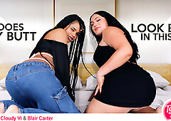 TGIRLS PORN - Blair & Cloudy Ravaged After Making Projects