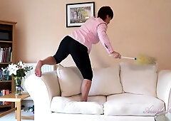 Linda Has Phonesex in Her Living Room