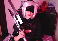 Pink anal nier automata porn with anal