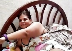 A fat Latin chick has coarse sex with her old neighbour, and ends up filled with sperm!!! whilst they're alone at home!!!