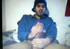 young huge dick latin shoots a hot cum load 6