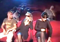 Movie Theater Gangbang