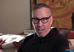 Muscle youngsters assfuck with facial cumshot