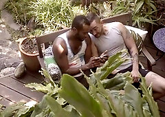 Outdoor fun with mature seduction featuring Allen Silver