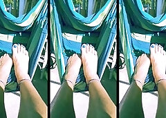 Foot fetish compilation featuring sexy sole clips with Tnfootlvr