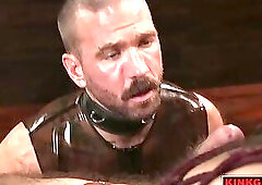 Bound Jayson Edged by Hairy Dom
