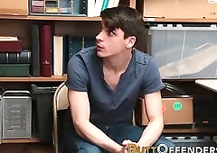 Old mall cop fucks thief