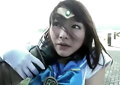 Super Heroine Asian Girl