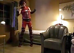 Tess dancing to Joan Jett