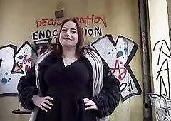 GERMAN SCOUT - Curvy German Saggy Tits Girl Emma Fox Pick Up for Casting Fuck in Berlin