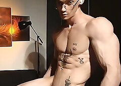 Ripped Tatted Muscle Boy