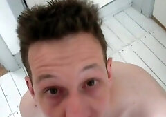 guy sucks his not daddy big fat cock 4