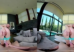 She Offers Me Her Pussy for Breakfast Virtual Real Porn