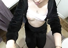 Hot blonde Lyalkarpg goes on public pickups for a quick blowjob