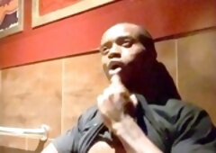 Caught in the club bathroom, we couldn't wait to get home for a wild ride!