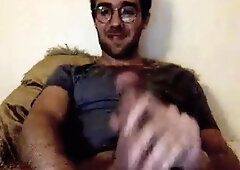 French Stud Shoots a Big Load - Amateur Webcam Solo3r