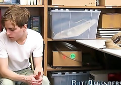 Fucked teen thief sucked