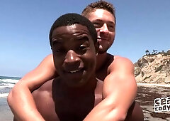 BlackMaleMe: Bareback swallow and Landon Lane