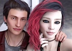 Wild wall sex with naked girls and massive cumshots