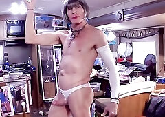 EXPERIMENTAL MOVIE SCENE two-of-two Try it, comment. Too, the Muscle Trans Wench Host Cums 5 times