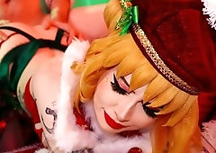 Seductive pretty redhead teen doggystyled