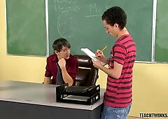 Gay Teacher Fantasy Comes True - Andy Kay & Spencer London