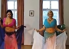 Beautiful Belly Dance strip and music