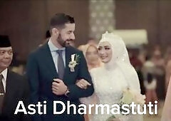 Asti Dharmastuti looking forward to cock on my wedding day