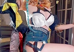 Cosplay teen hot softcore video